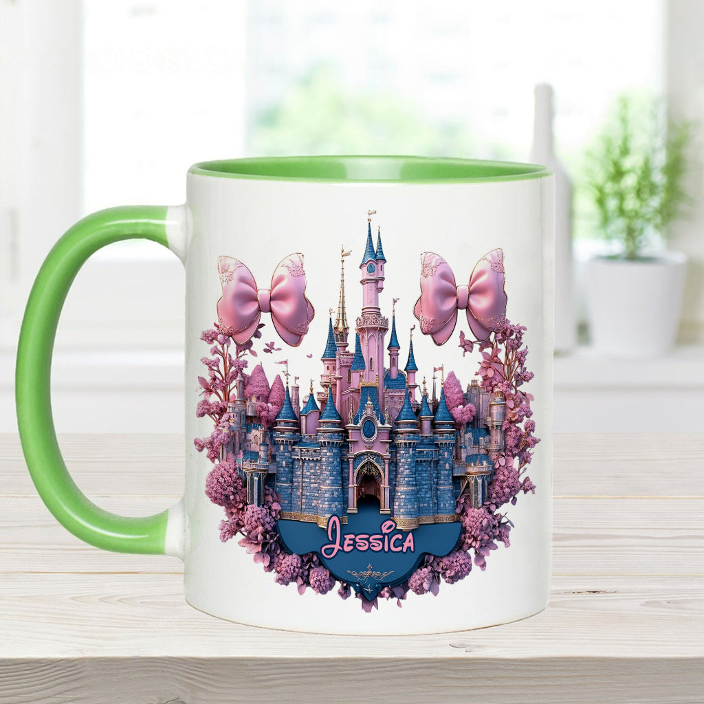 The Magical Castle - Personalized Mouse Accent Mug