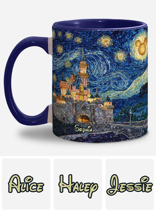 Magical Castle - Personalized Mouse Accent Mug