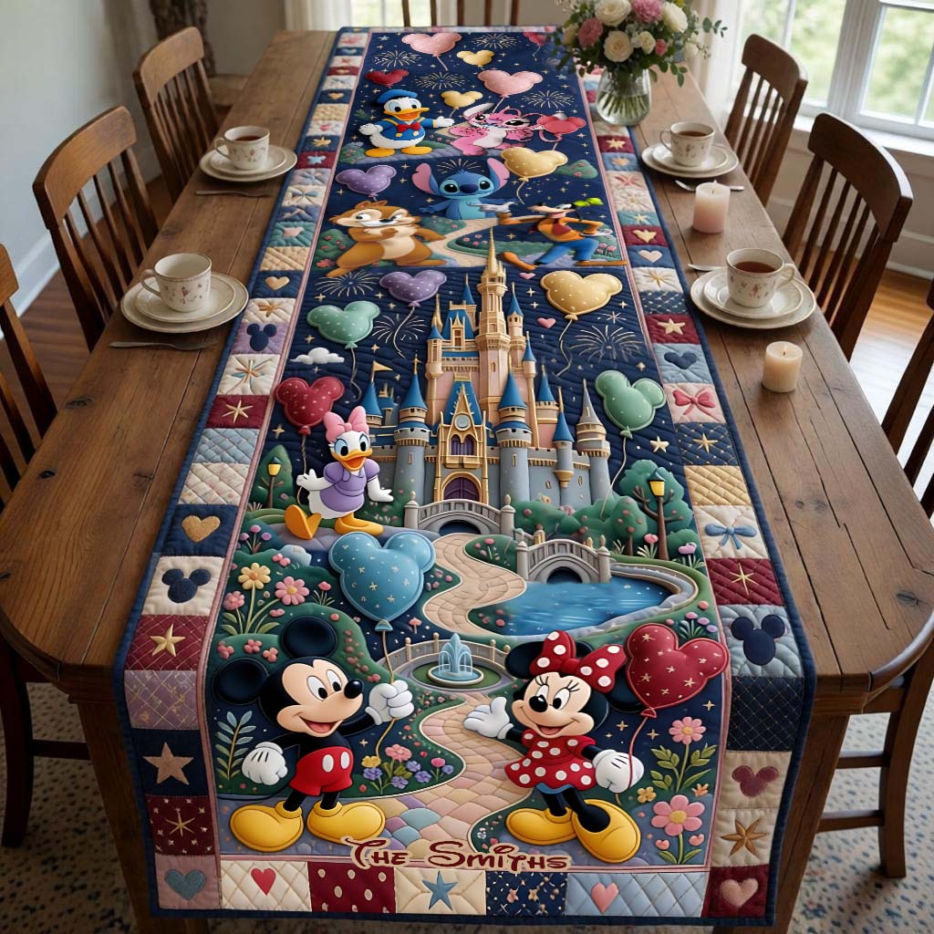 Magical Moment - Personalized Mouse Table Runner