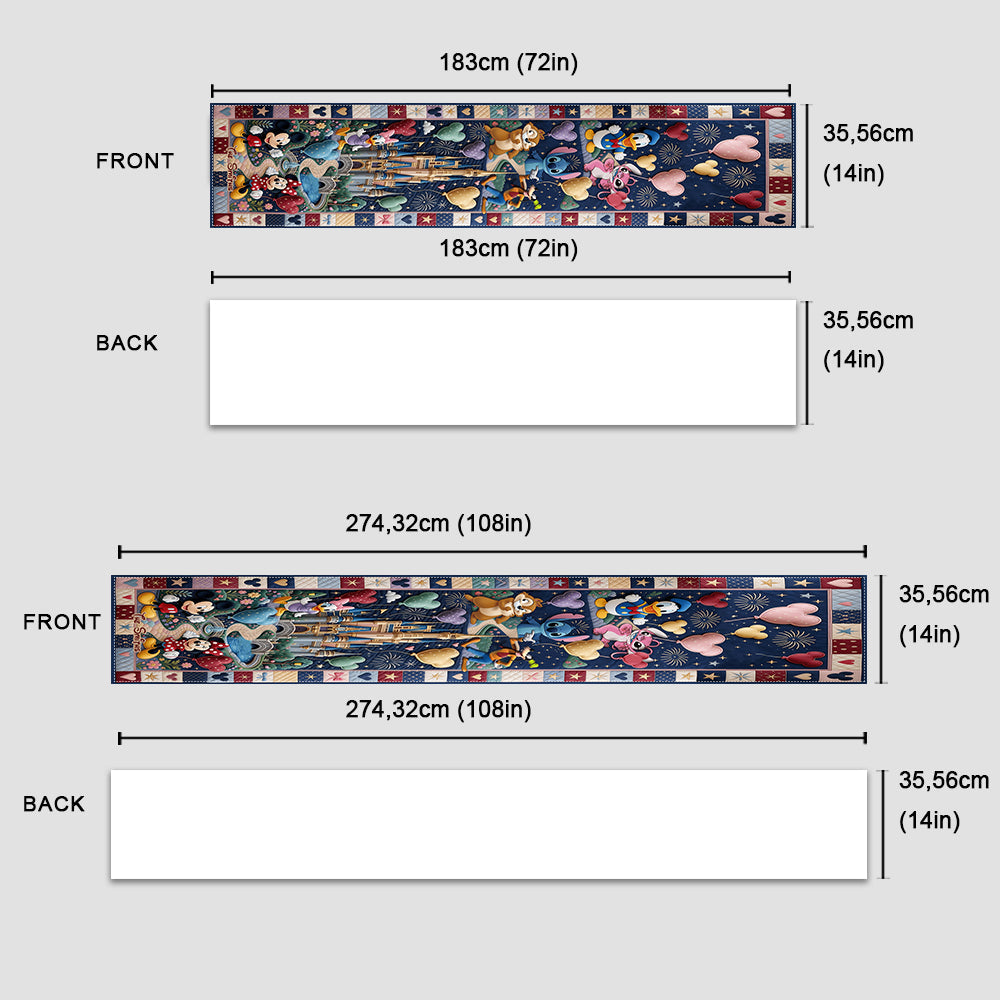 Magical Moment - Personalized Mouse Table Runner