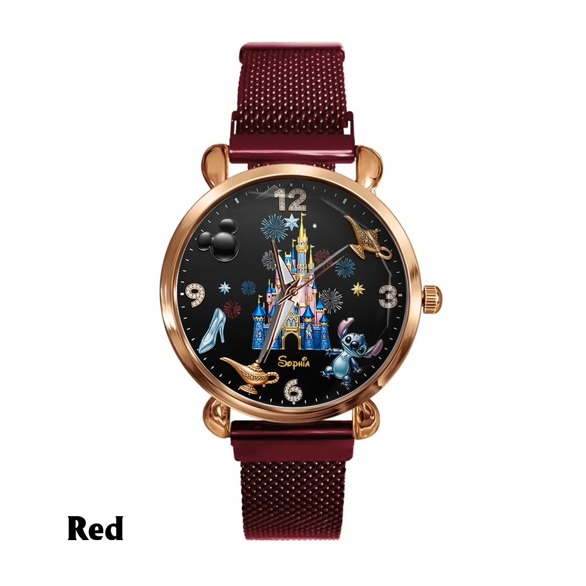 The Magical Castle - Personalized Mouse Women Hand Watch