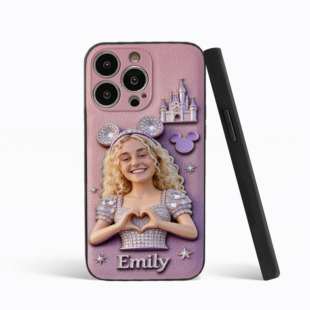 Friends - Personalized Dream Trip 3D Embossed Leather Phone Case