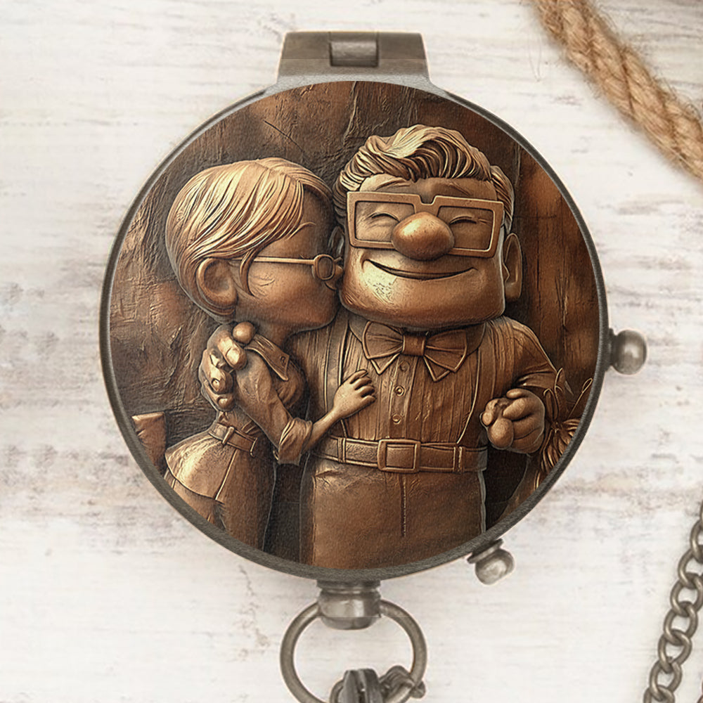 You Are My Greatest Adventure - Personalized Mouse Compass