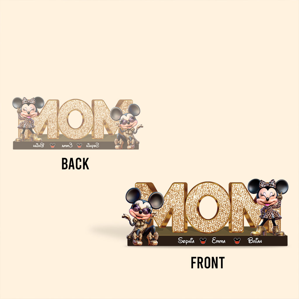 Magical Mom - Personalized Mouse Custom Shaped Acrylic Plaque