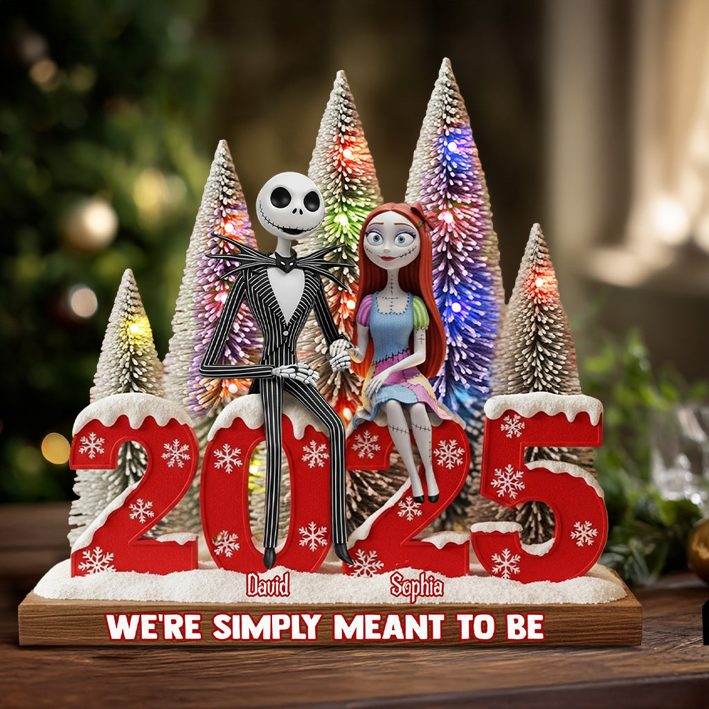 Merry Christmas - Personalized Nightmare Custom Shaped Acrylic Plaque