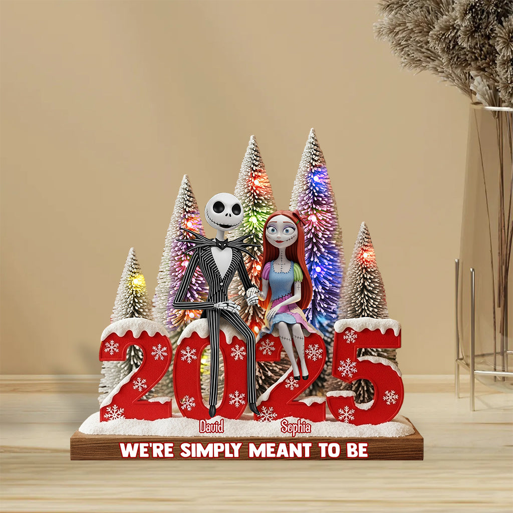 Merry Christmas - Personalized Nightmare Custom Shaped Acrylic Plaque