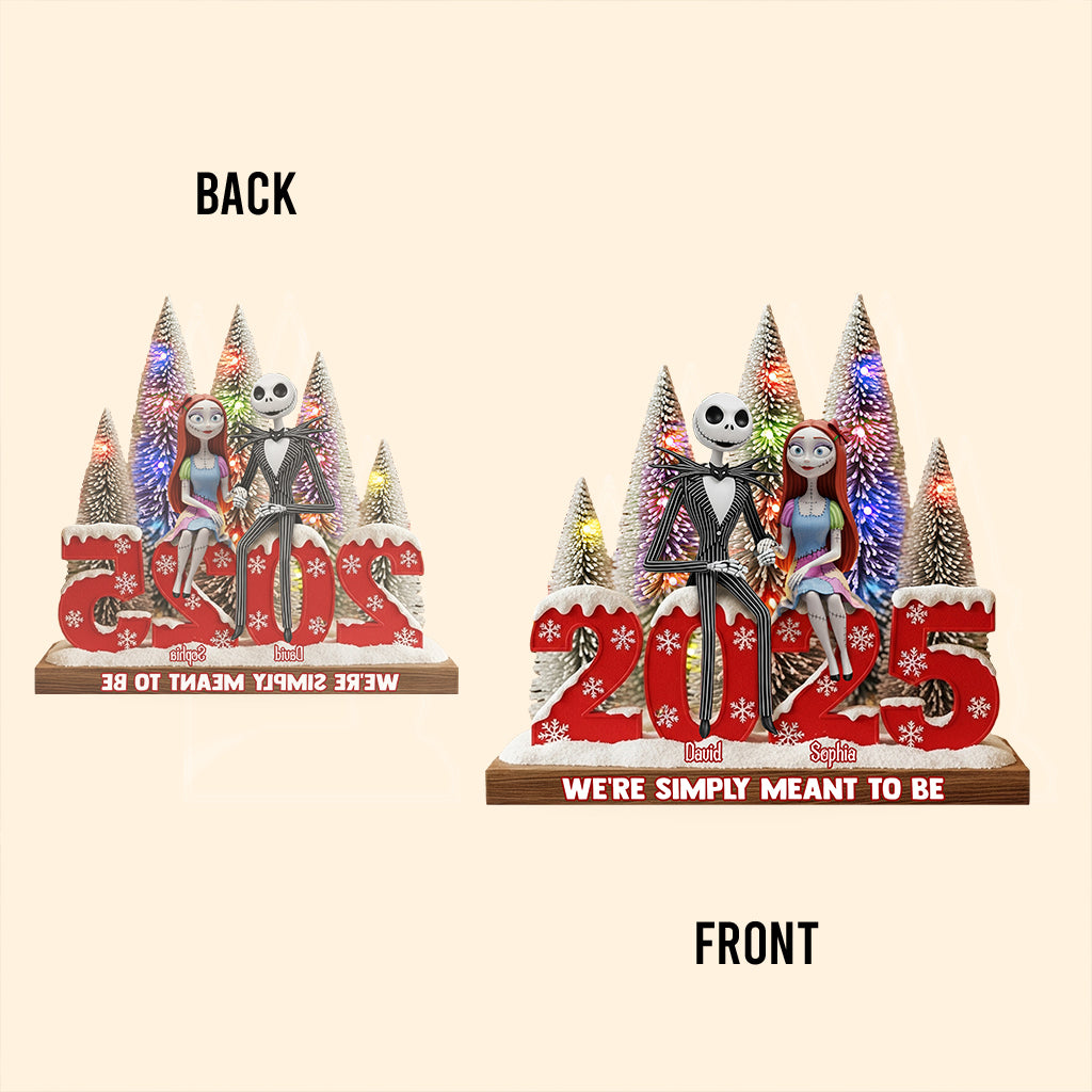 Merry Christmas - Personalized Nightmare Custom Shaped Acrylic Plaque