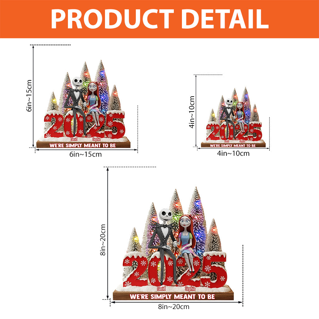 Merry Christmas - Personalized Nightmare Custom Shaped Acrylic Plaque