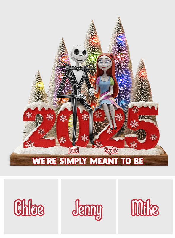 Merry Christmas - Personalized Nightmare Custom Shaped Acrylic Plaque