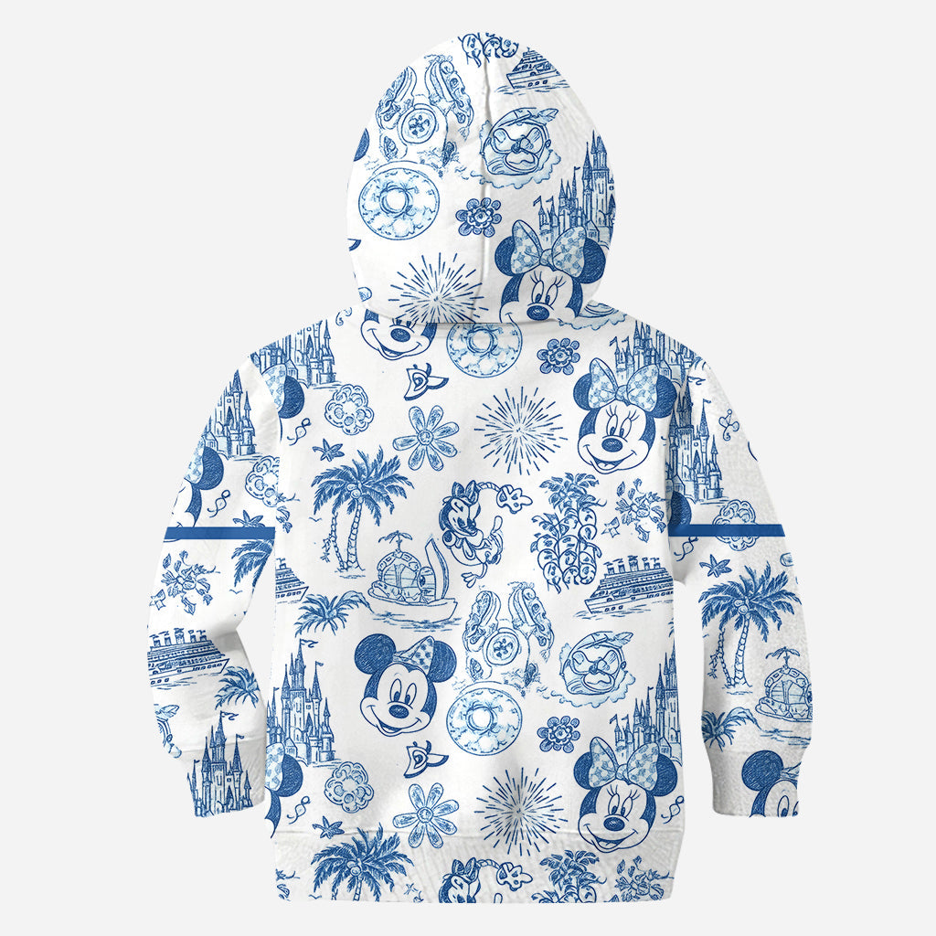 Magical Love Toile De Jouy - Personalized Mouse All Over Shirt