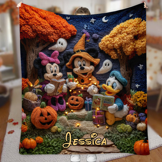 Magic Land - Personalized Mouse Blanket