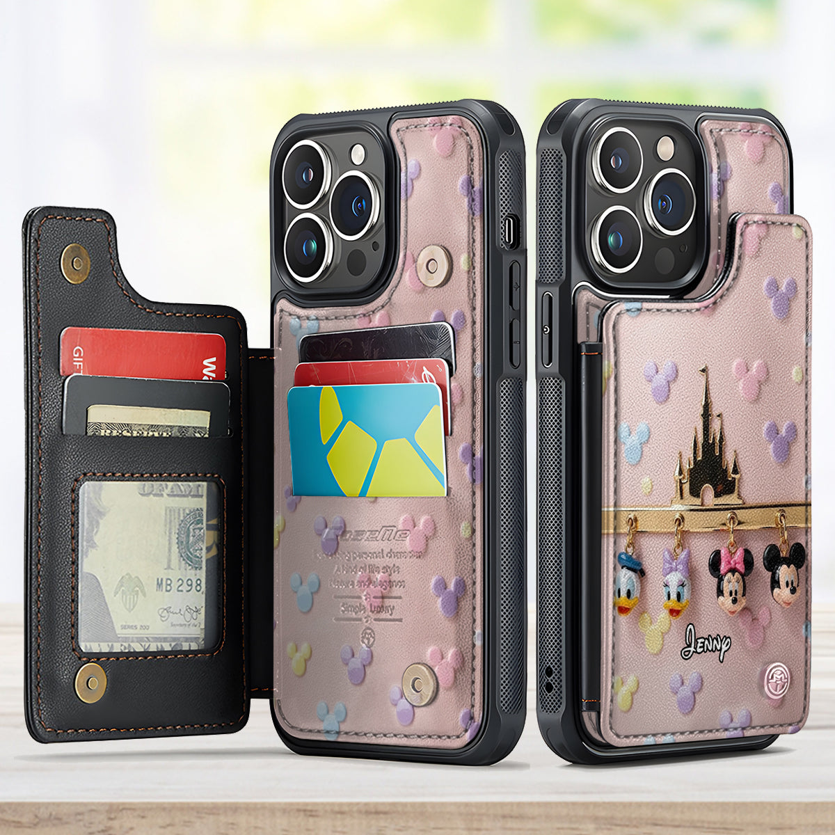 Friends - Personalized Mouse Fully Printed Wallet Phone Case