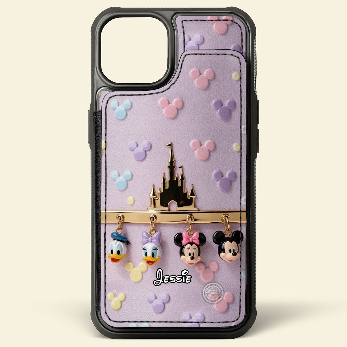 Friends - Personalized Mouse Fully Printed Wallet Phone Case