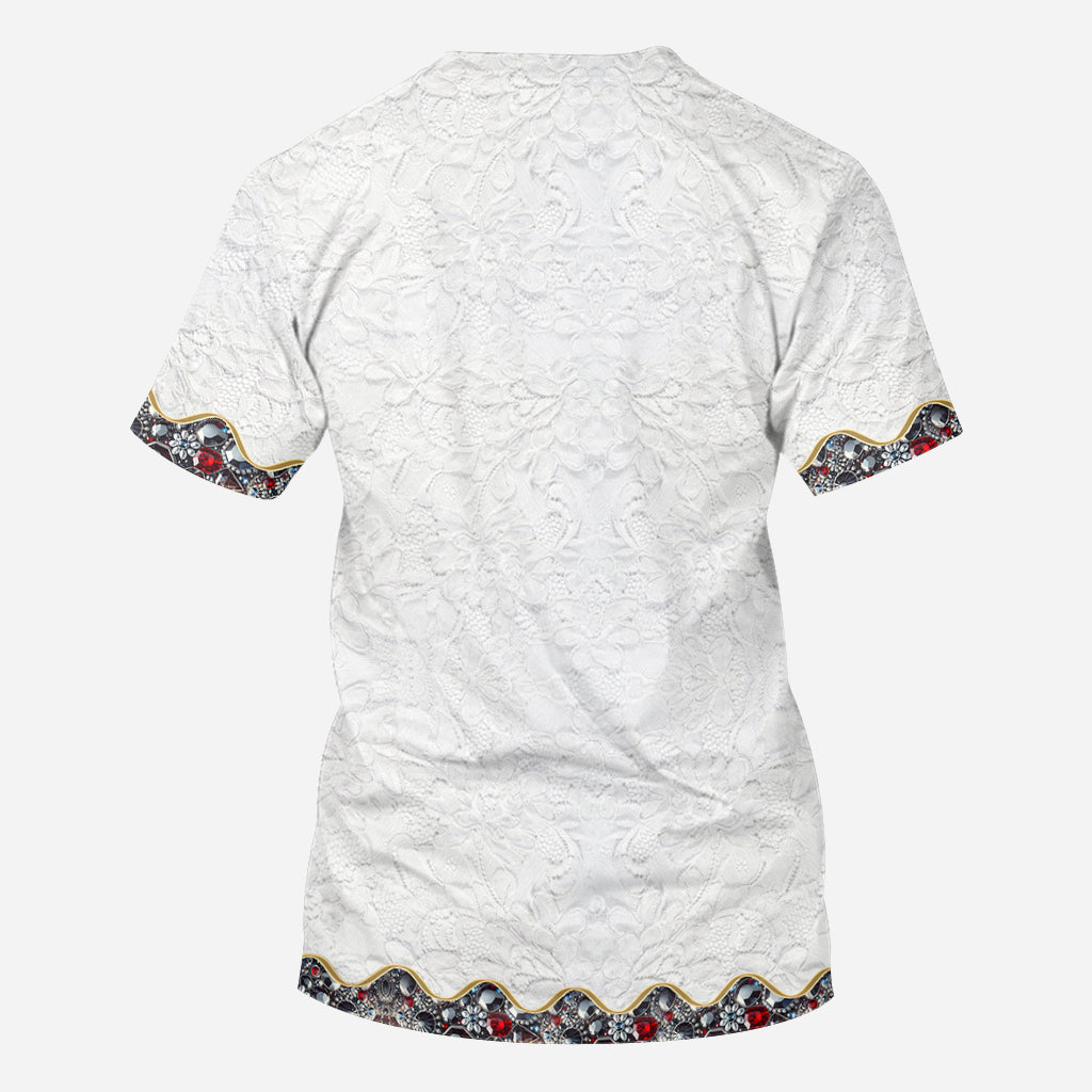 Mouse Ears Kind Of Girl - Personalized Mouse All Over Shirt