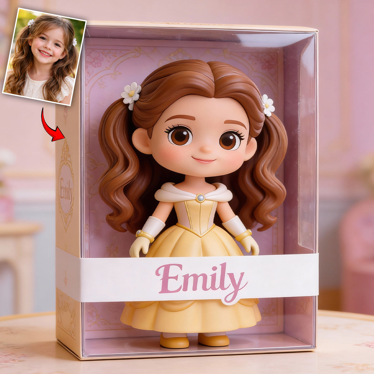 Custom Any Photo Perfect Gift For Kids - Personalized Mouse Custom Shaped Acrylic Plaque