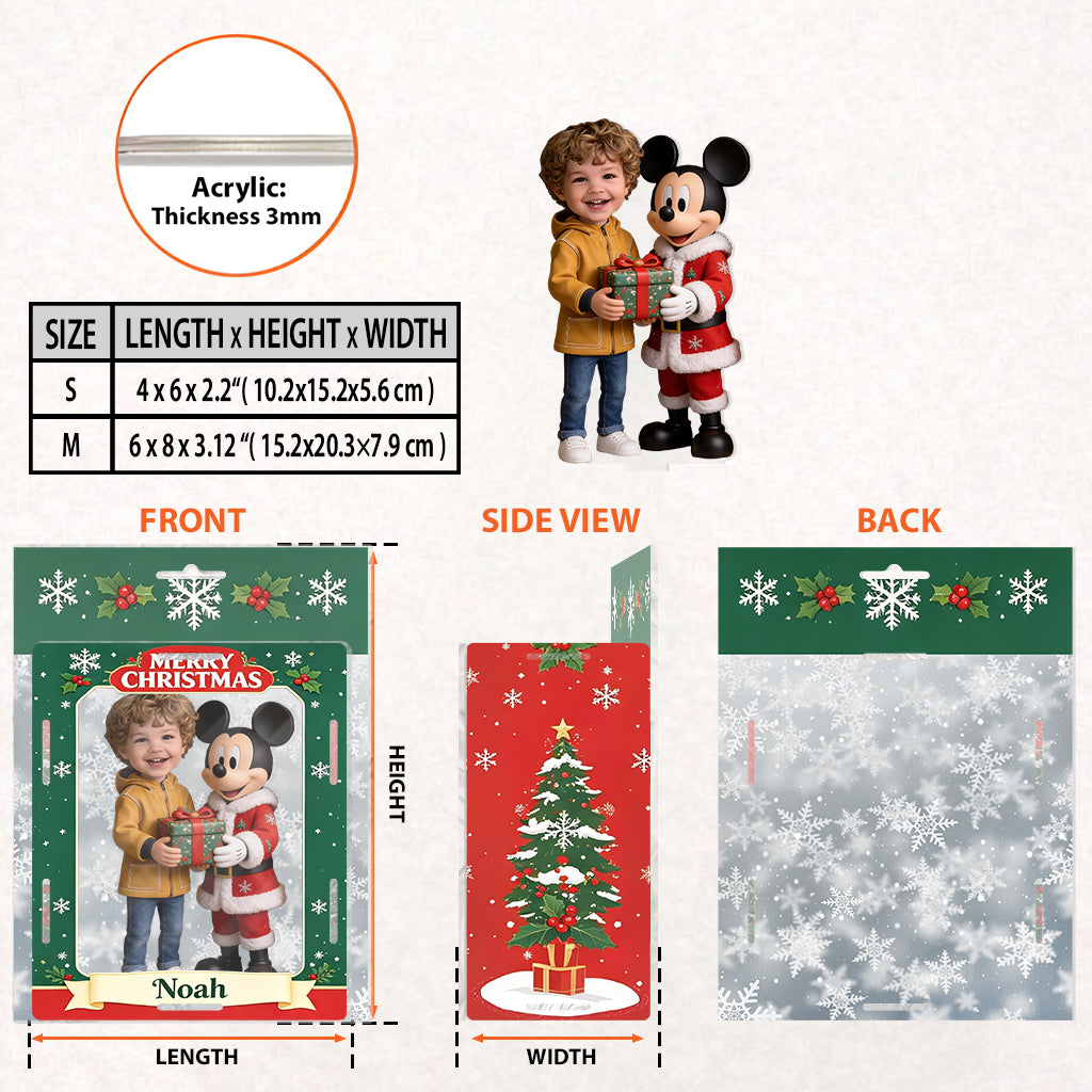 Custom Any Photo - Personalized Kid Acrylic Display Box