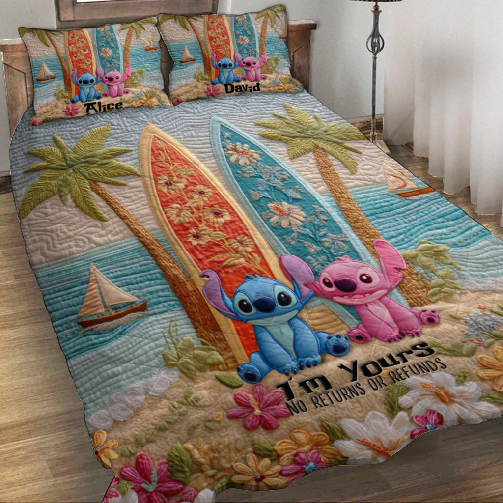 I'm Yours - Personalized Ohana Quilt Set