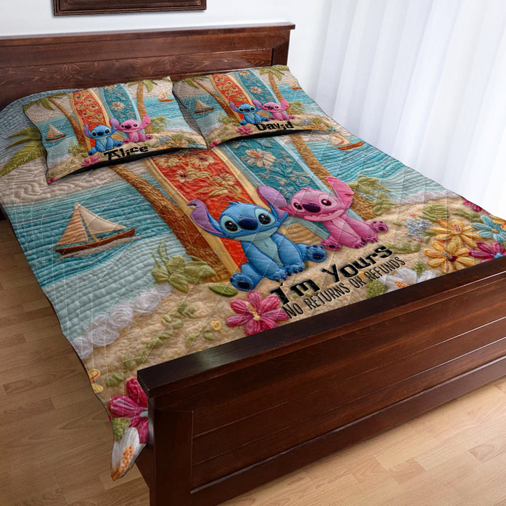 I'm Yours - Personalized Ohana Quilt Set