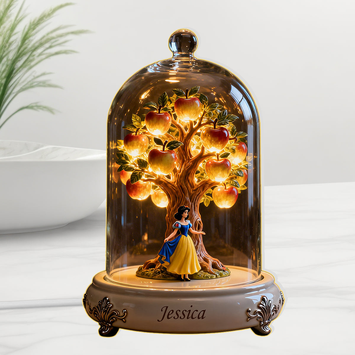 My Princess - Personalized Beautiful Princess Acrylic LED Night Light