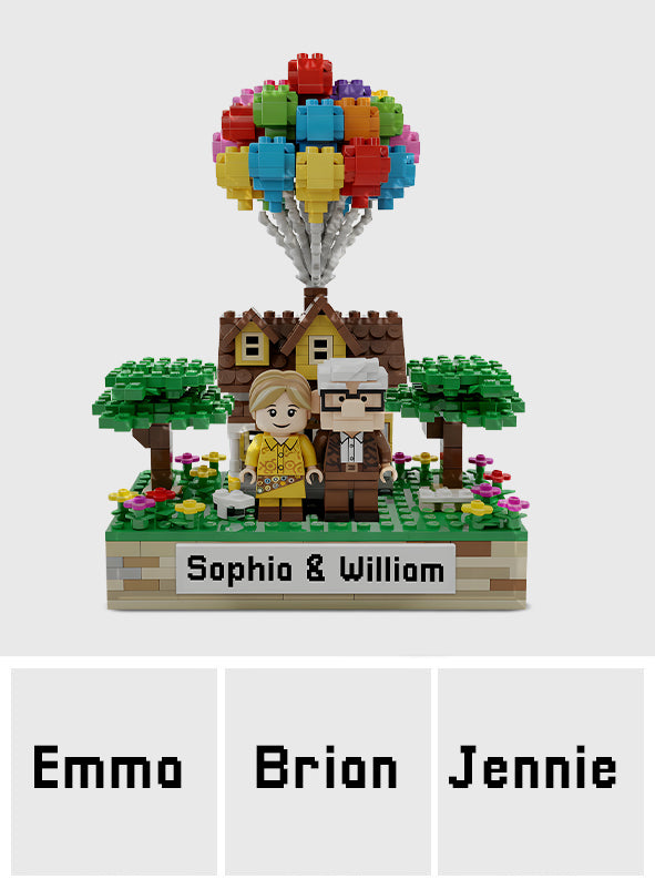 My Greatest Adventure - Personalized Couple Custom Shaped Acrylic Plaque