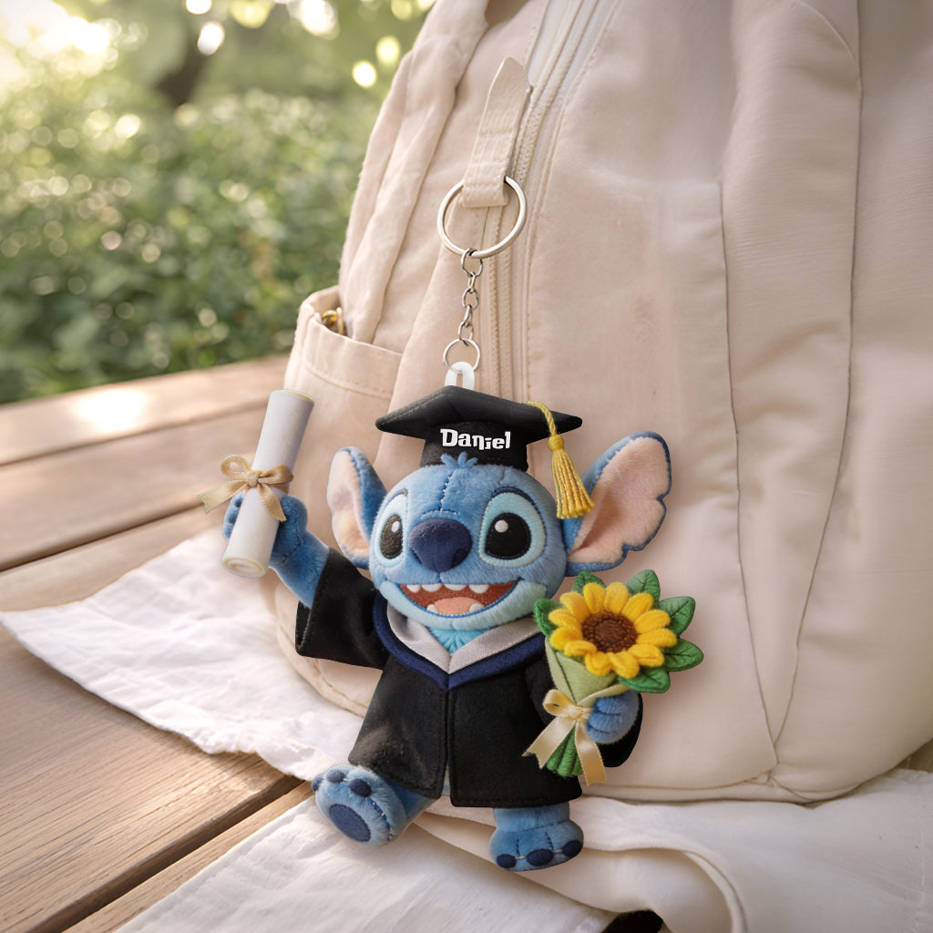 Class Of 2026 - Personalized Ohana Plush Keychain