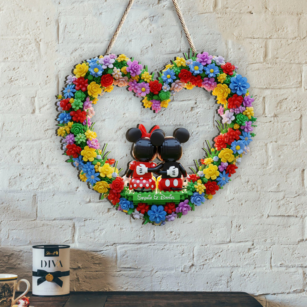 You & Me We Got This - Personalized Mouse Custom Shaped Wood Sign