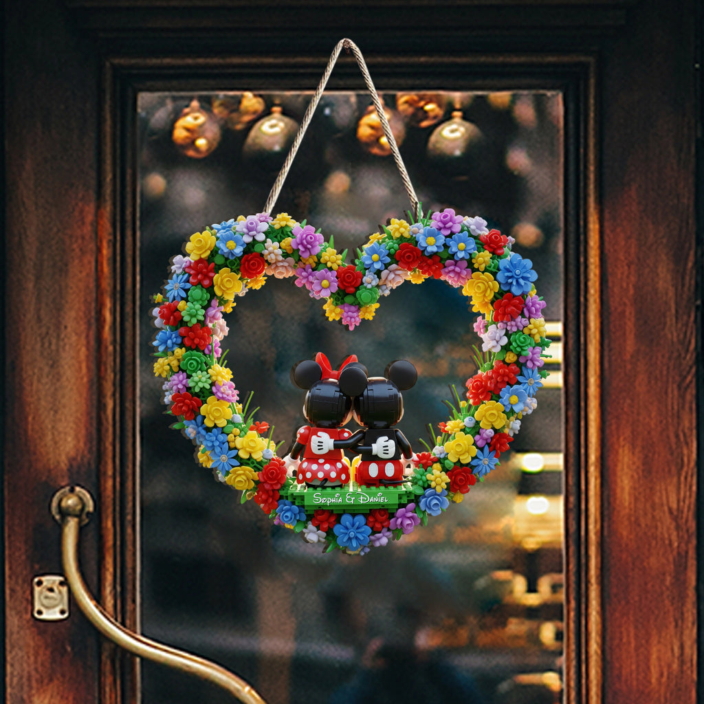 You & Me We Got This - Personalized Mouse Custom Shaped Wood Sign