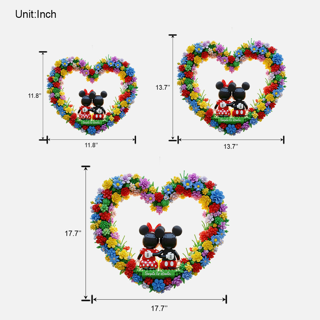 You & Me We Got This - Personalized Mouse Custom Shaped Wood Sign