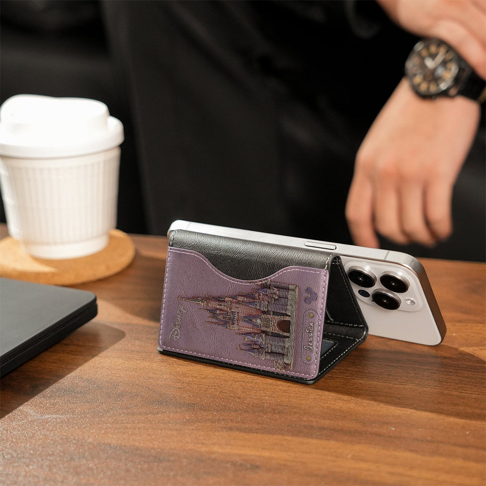 Magical Day Custom Name - Personalized Mouse Magsafe Wallet