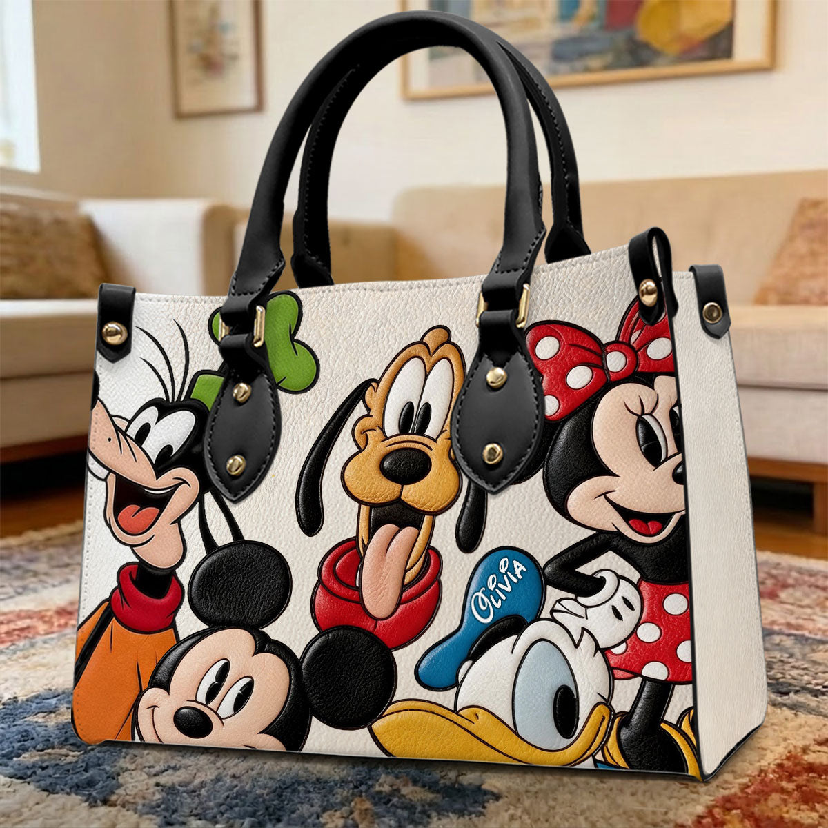 Friends - Personalized Mouse Luggage Cover