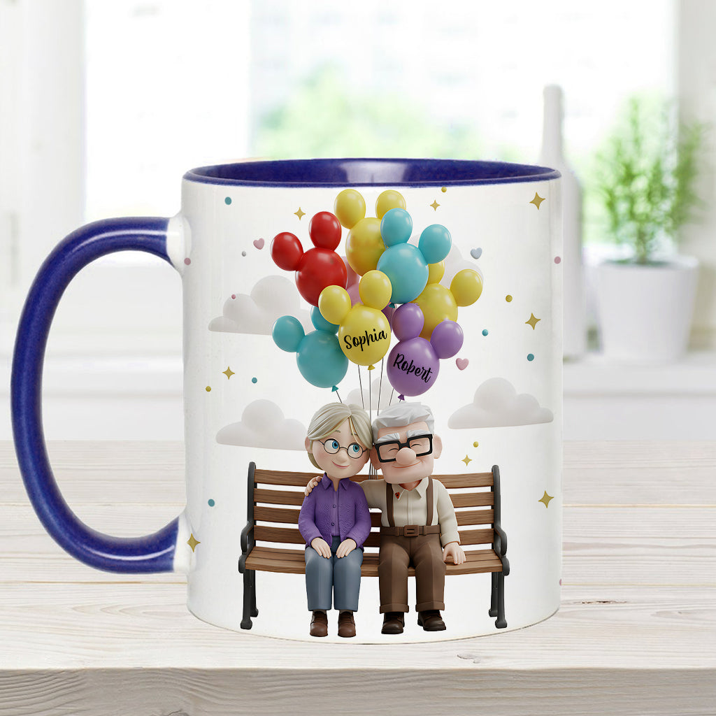 You Are My Greatest Adventure - Personalized Couple Accent Mug