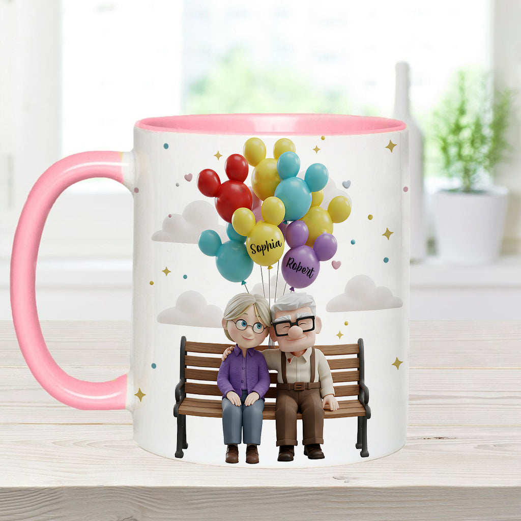 You Are My Greatest Adventure - Personalized Couple Accent Mug