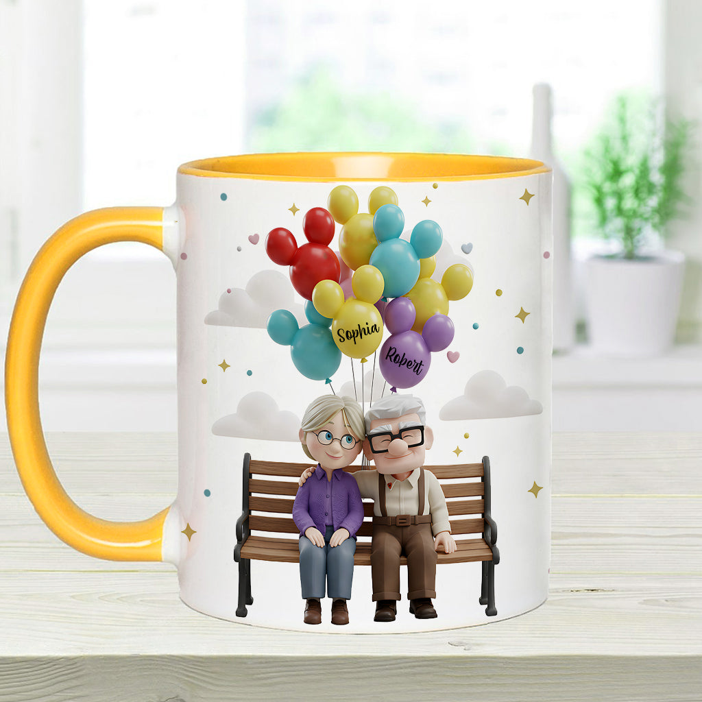 You Are My Greatest Adventure - Personalized Couple Accent Mug