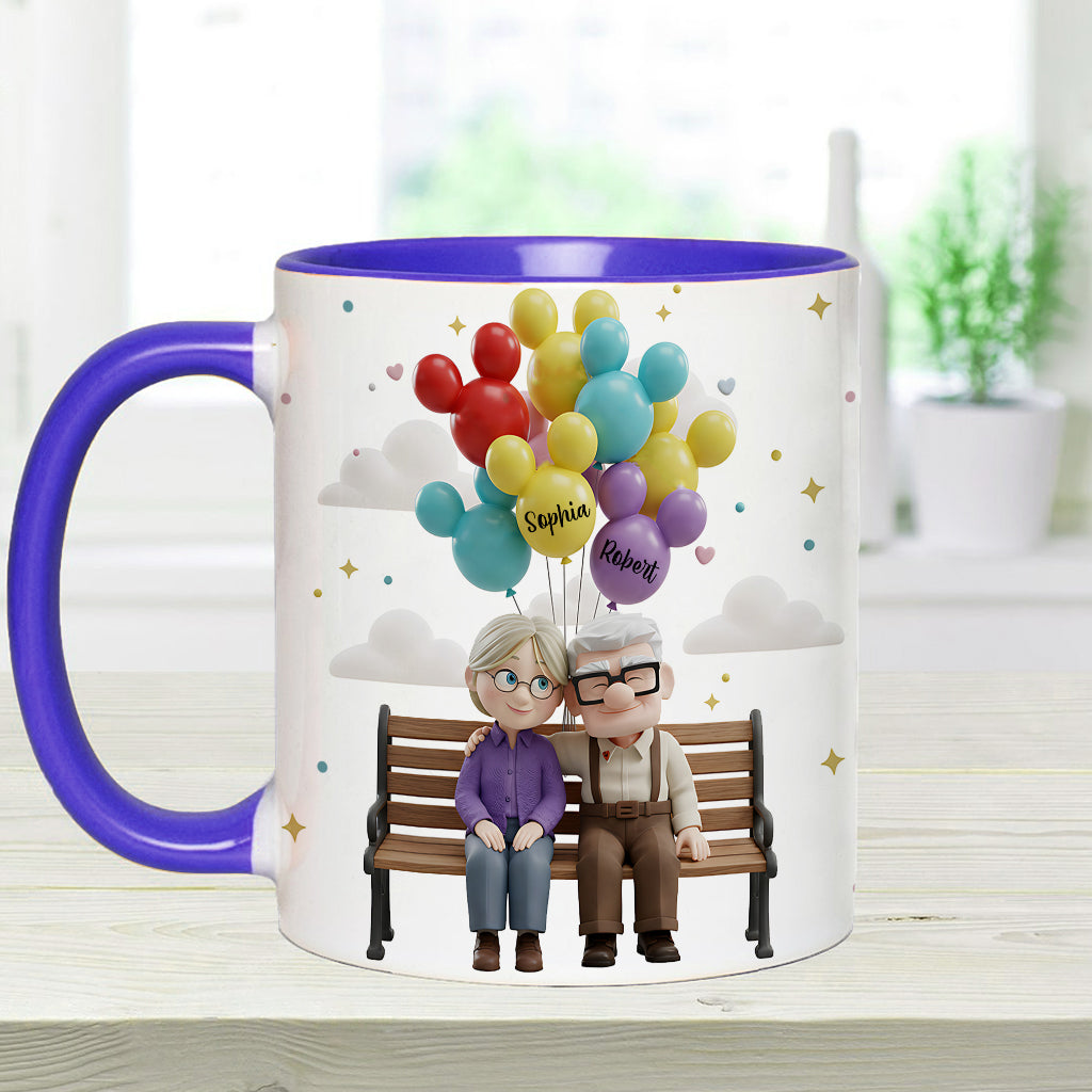 You Are My Greatest Adventure - Personalized Couple Accent Mug