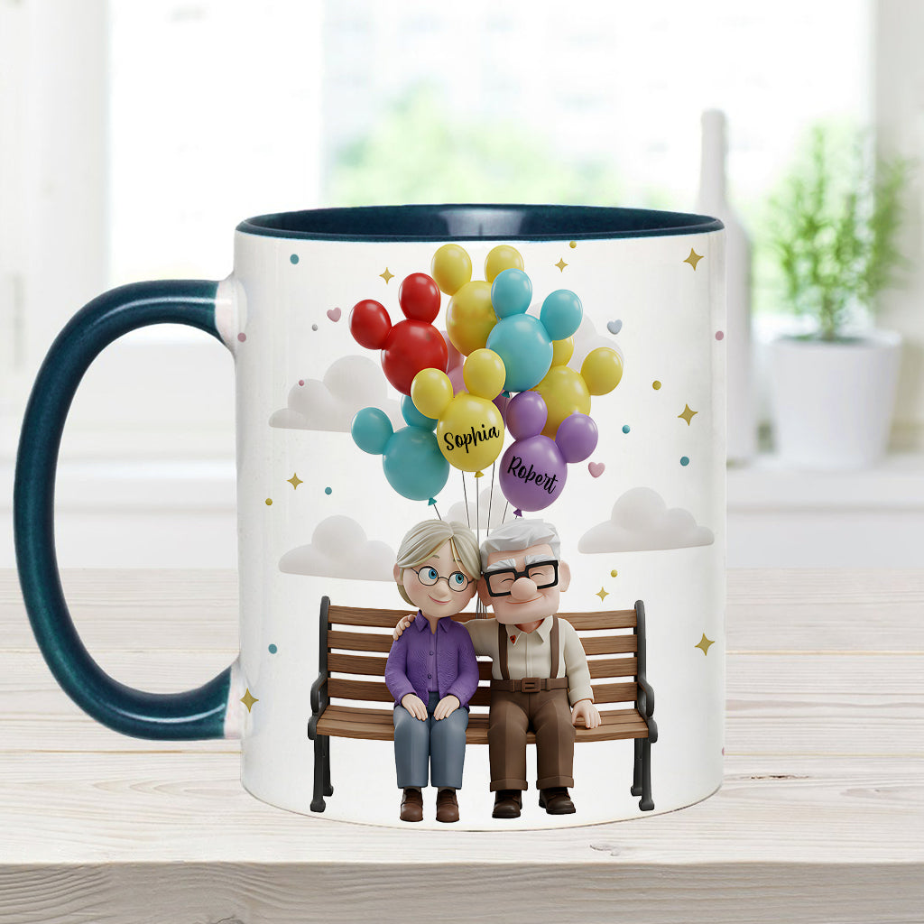 You Are My Greatest Adventure - Personalized Couple Accent Mug