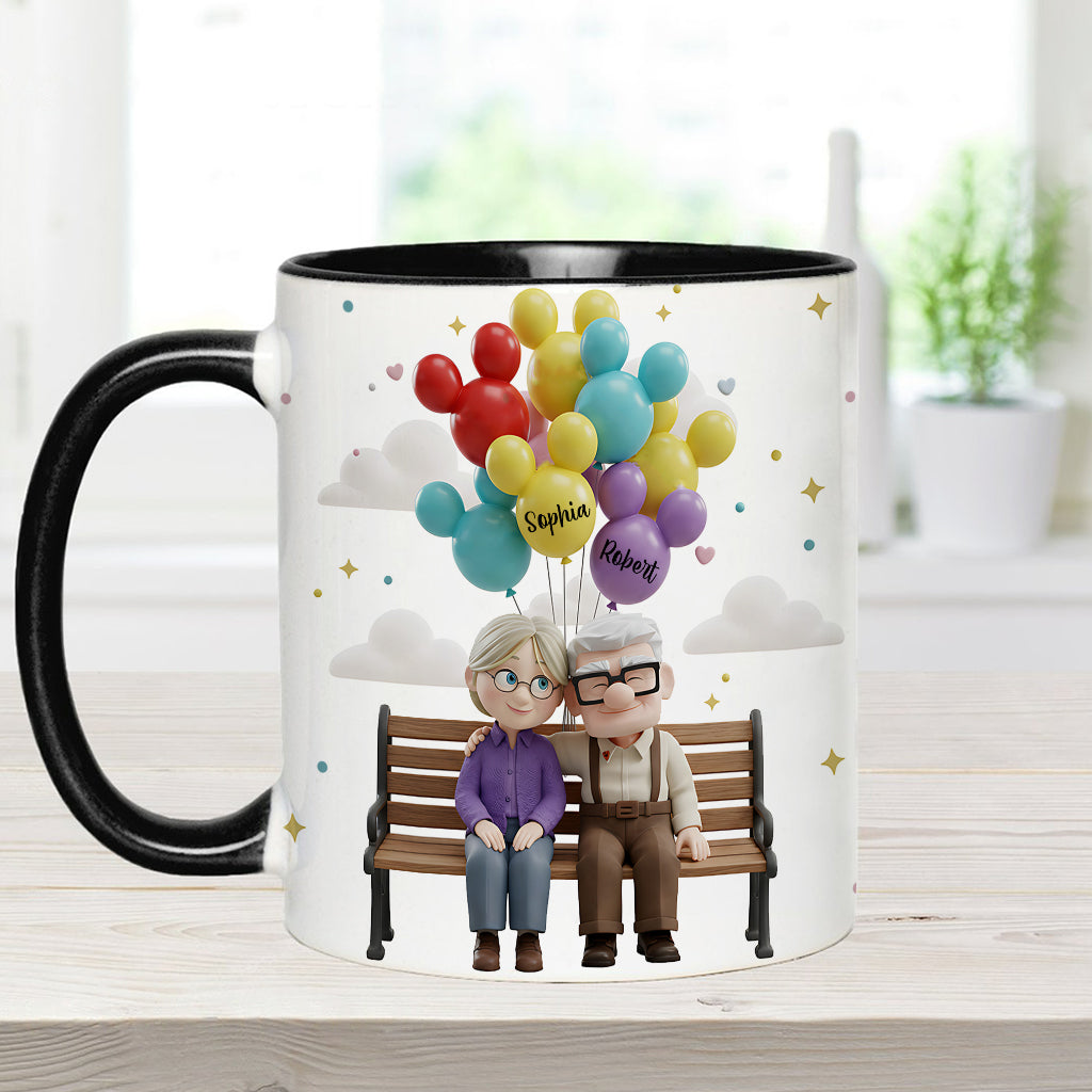 You Are My Greatest Adventure - Personalized Couple Accent Mug