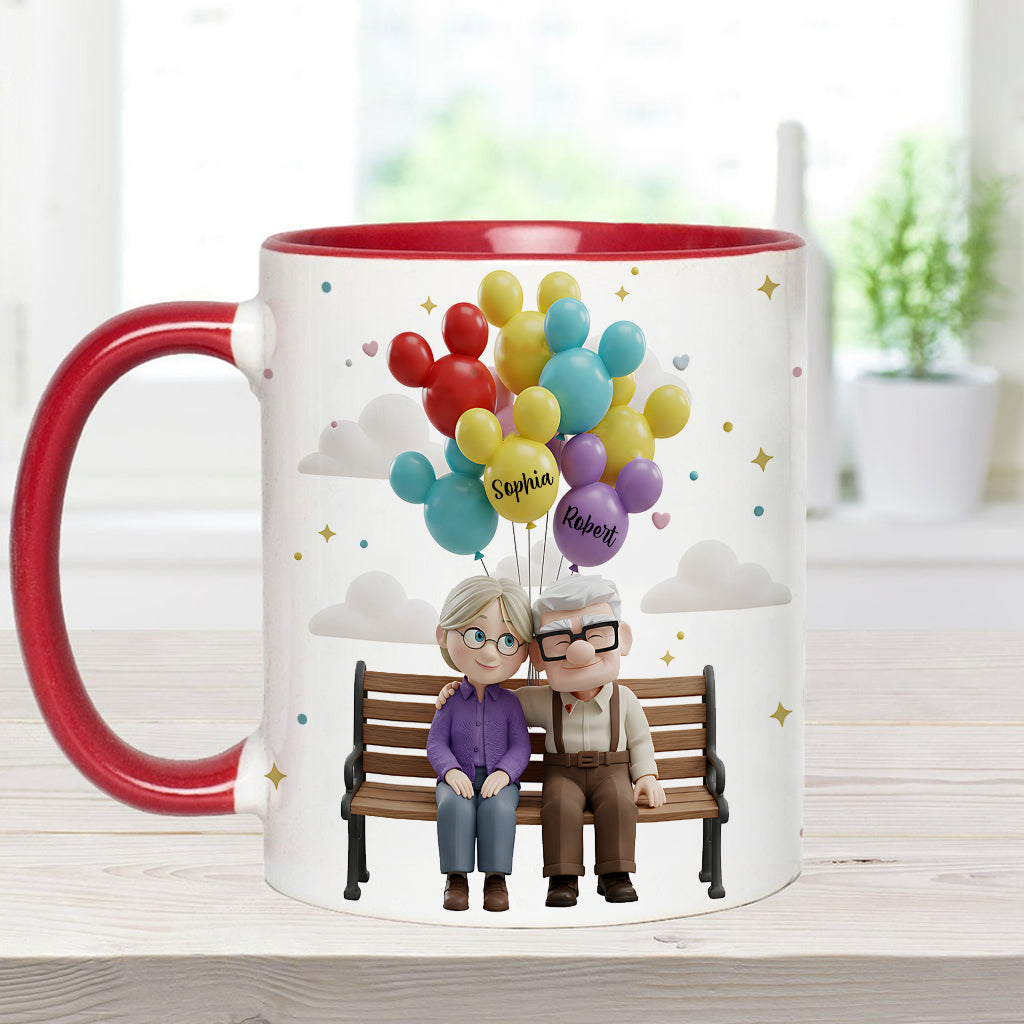 You Are My Greatest Adventure - Personalized Couple Accent Mug