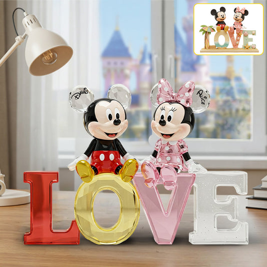 You & Me We Got This - Personalized Mouse Custom Shaped Acrylic Plaque