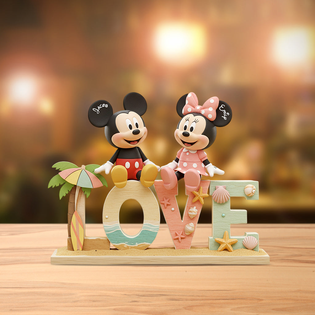 You & Me We Got This - Personalized Mouse Custom Shaped Acrylic Plaque