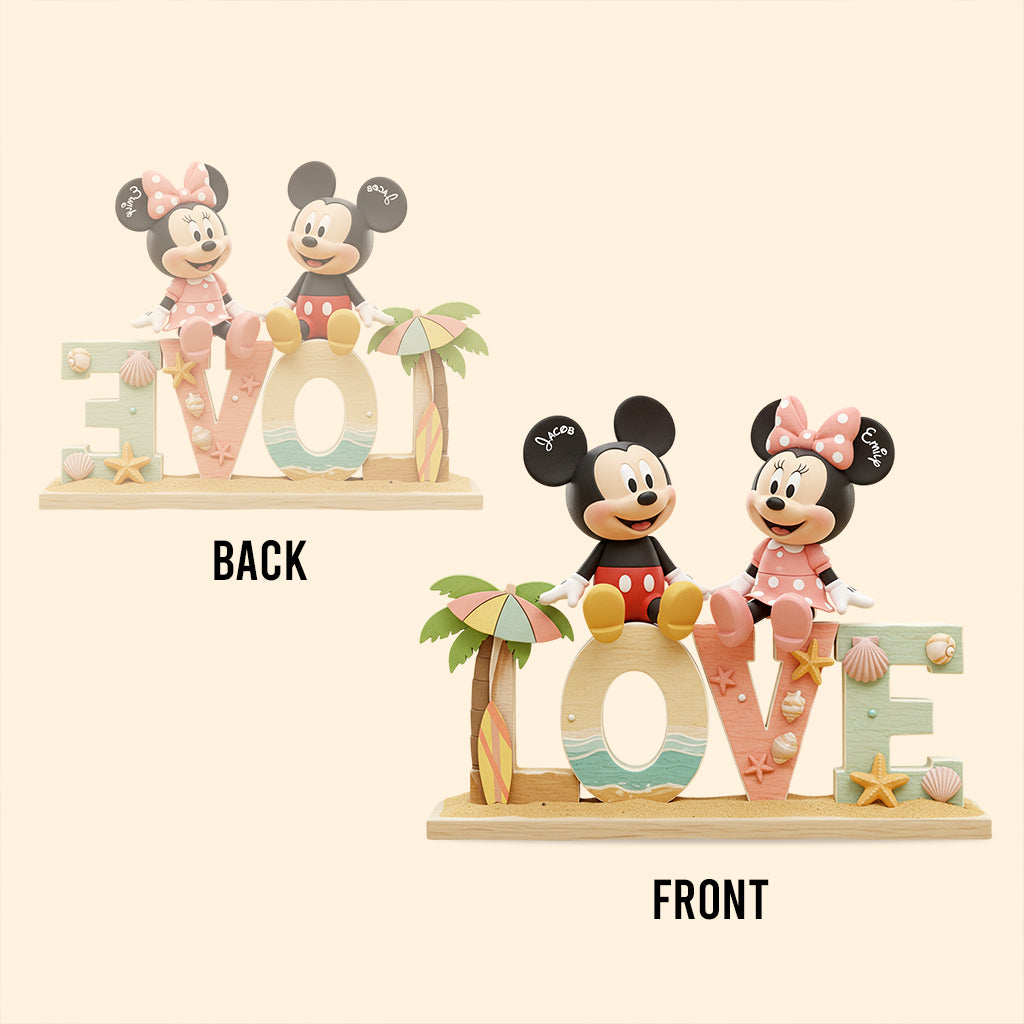 You & Me We Got This - Personalized Mouse Custom Shaped Acrylic Plaque