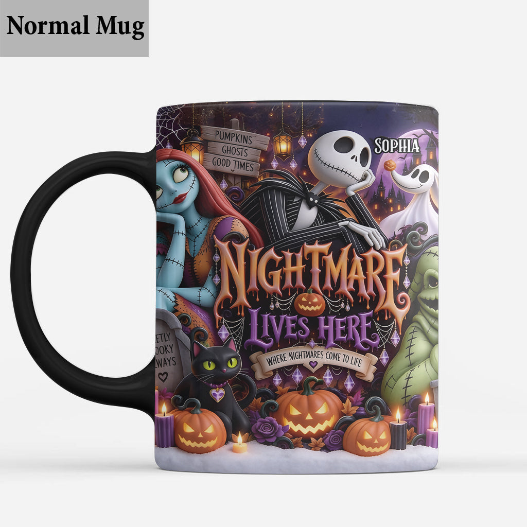 Merry Christmas - Personalized Nightmare Mug