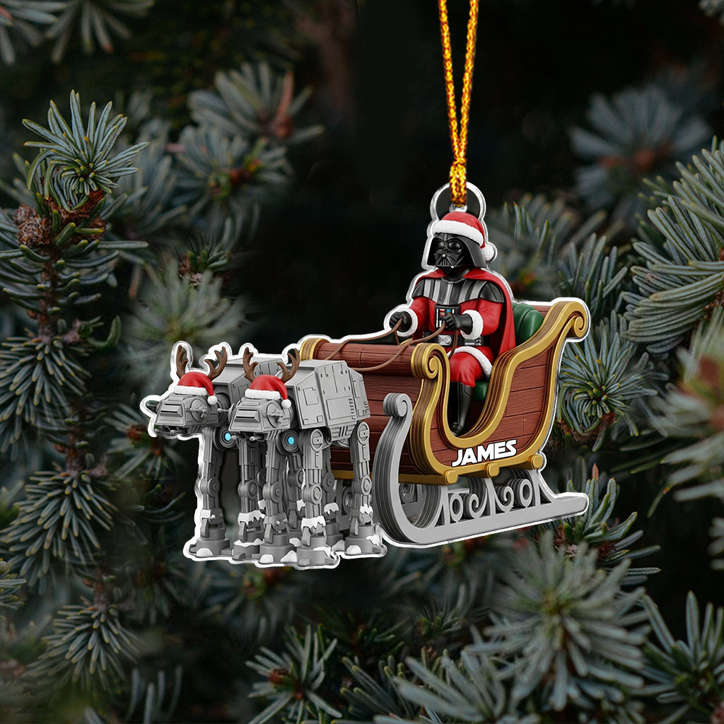 Merry Christmas - Personalized The Force Ornament