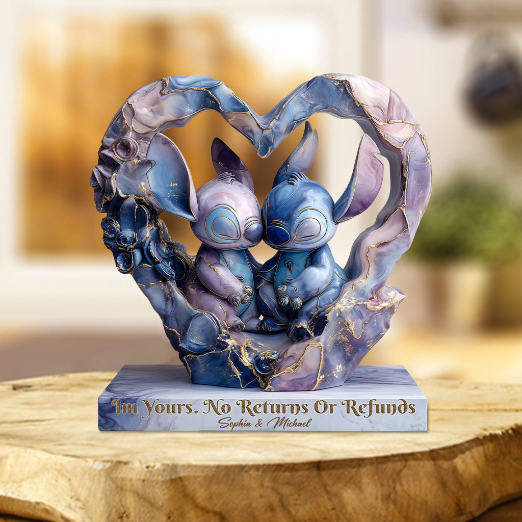 I'm Yours - Personalized Ohana Custom Shaped Acrylic Plaque