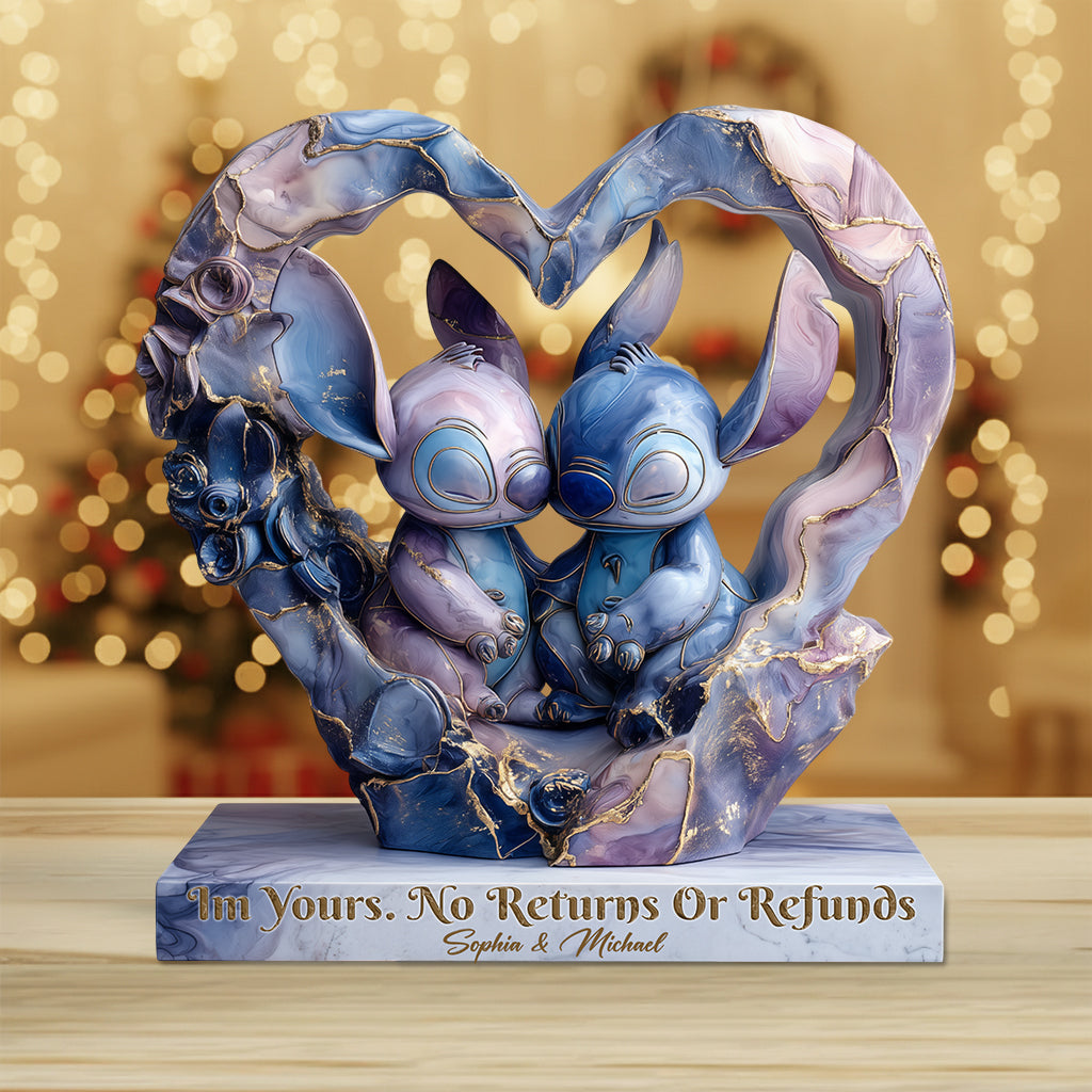 I'm Yours - Personalized Ohana Custom Shaped Acrylic Plaque
