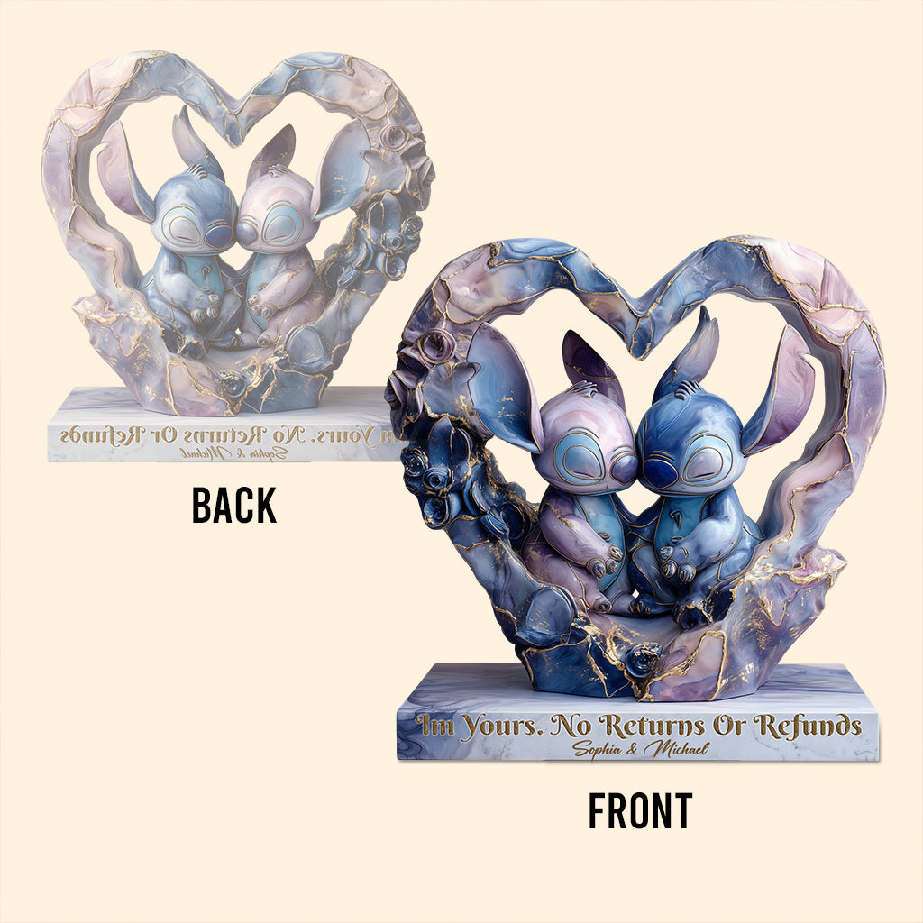 I'm Yours - Personalized Ohana Custom Shaped Acrylic Plaque