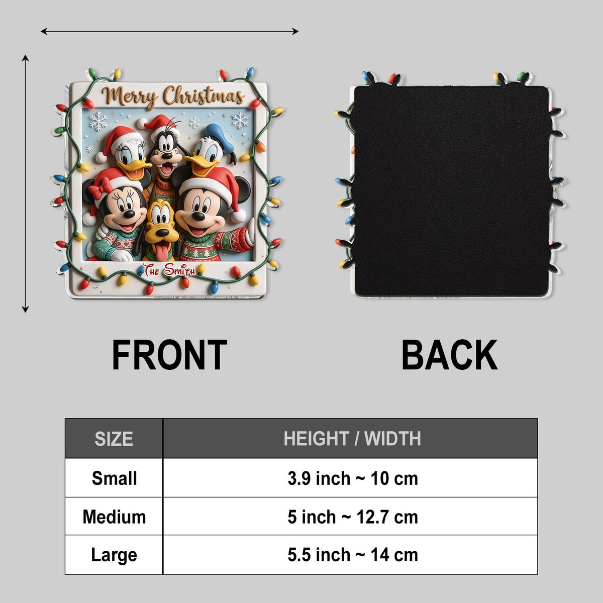 Friends - Personalized Mouse 3D Magnet