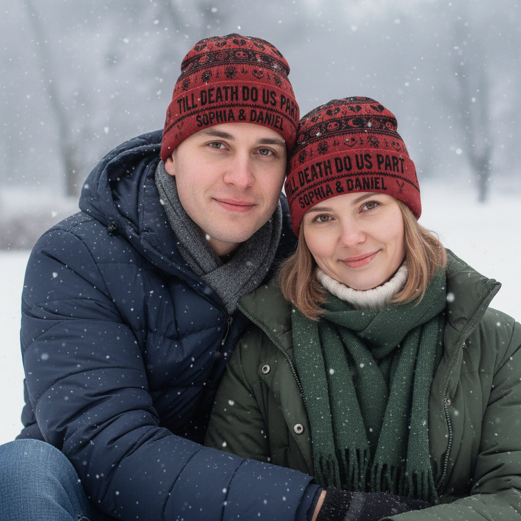 Till Death Do Us Park - Personalized Nightmare Beanie Hat
