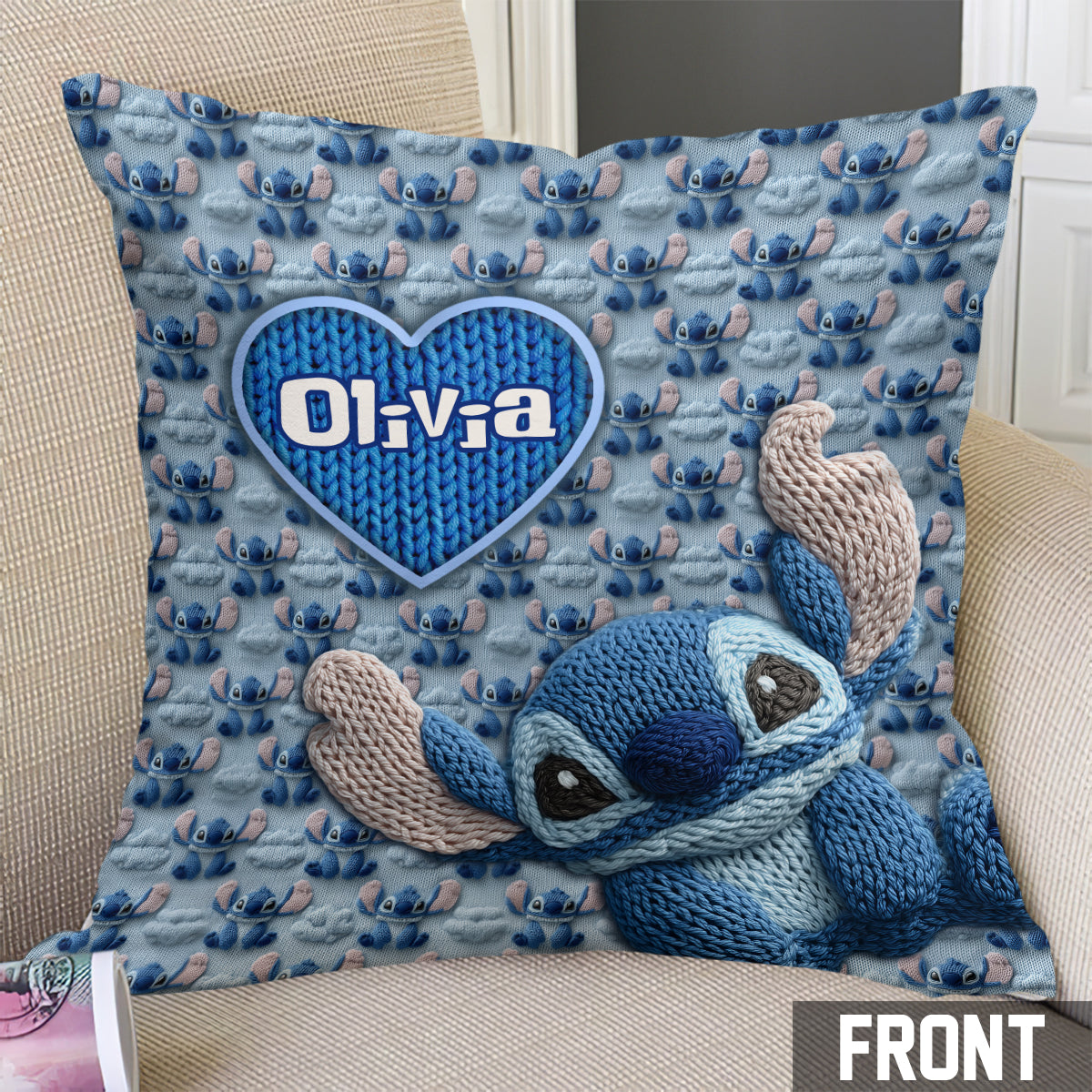 Ohana Means Family - Personalized Ohana Throw Pillow