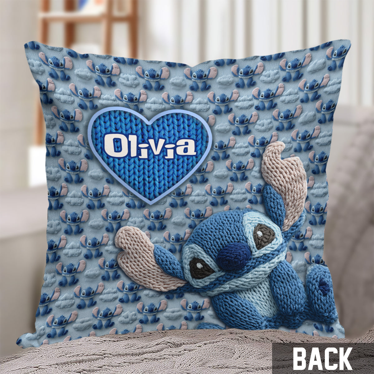 Ohana Means Family - Personalized Ohana Throw Pillow