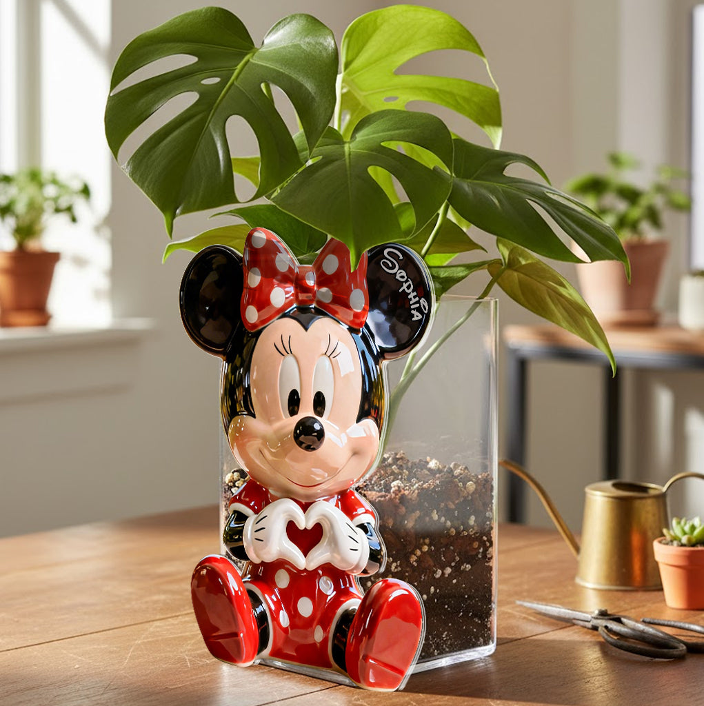 Magical Garden - Personalized Mouse Acrylic Pot
